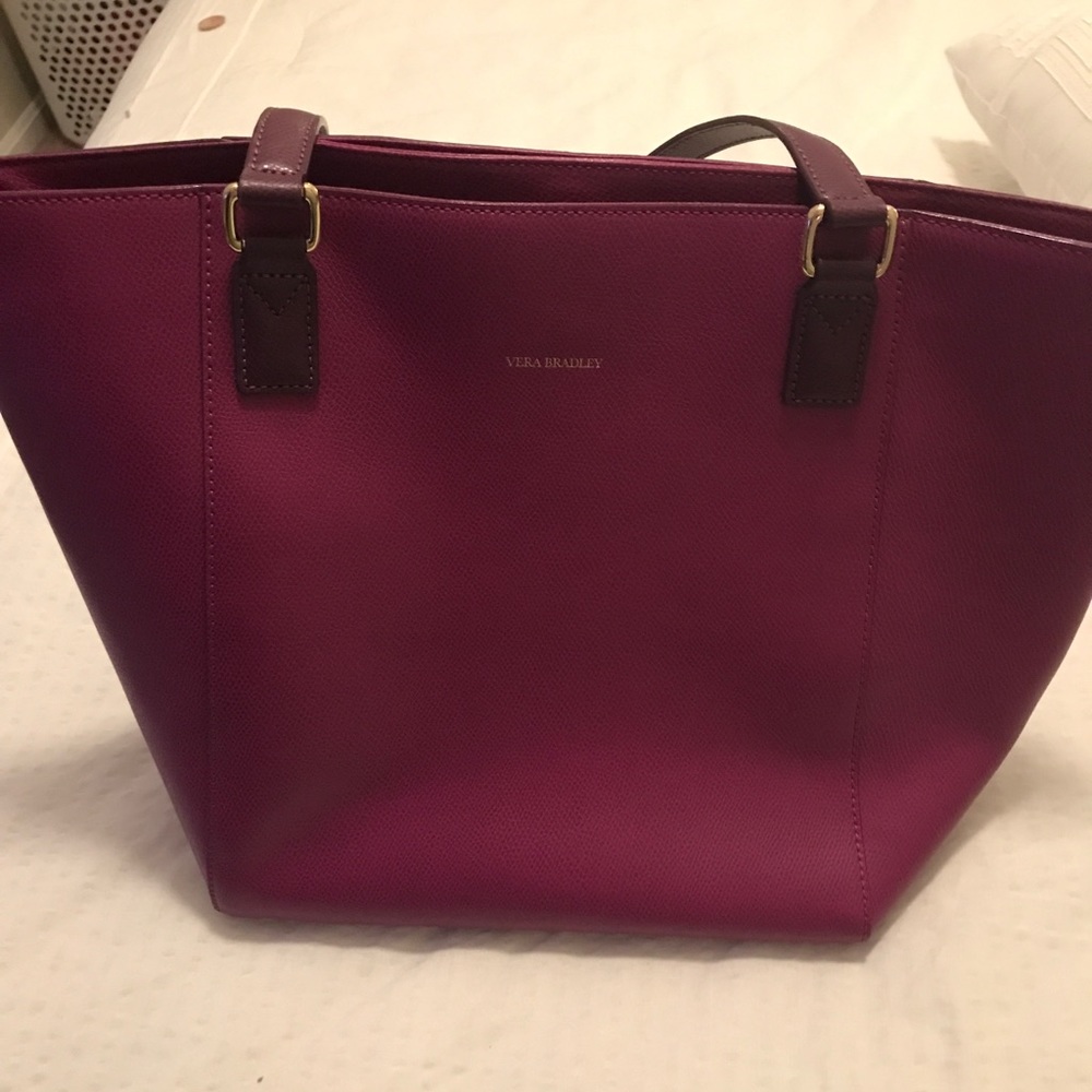 Vera Bradley Leather Tote